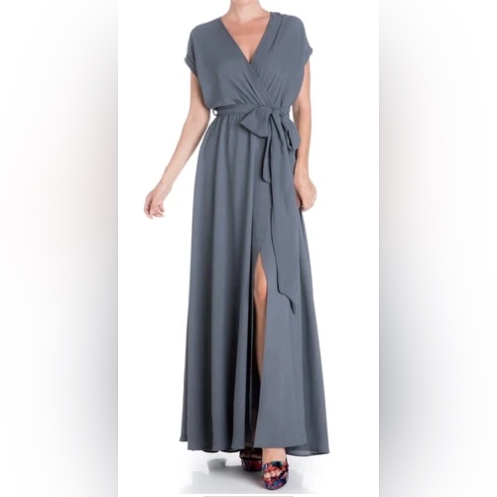 Meghan LA Jasmine Steel Grey Maxi